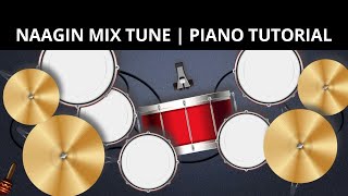 Naagin Mix Tune | Piano Tutorial | Walk Band App | Sangeet Ki Dunia screenshot 2