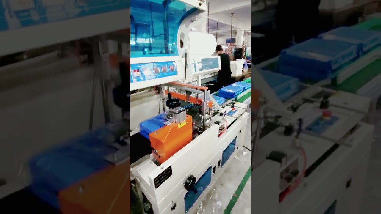 Hot Sale Horizontal Film Shrink Wrapping Machine Automatic File Rack Packing Machine | SAYOK