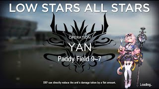 【Arknights】Paddy Field 9-7 Annihilation 29 Low Rarity Guide