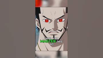 Mihawk teaches Zoro the Black Blade #onepiece