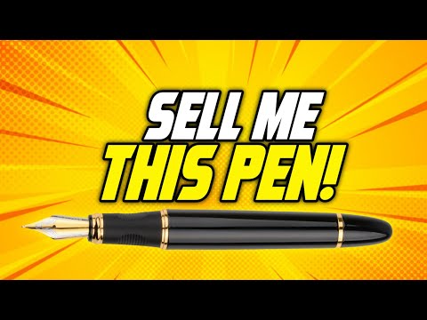 Video: How To Sell A Pencil In A Job Interview