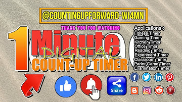 1 Minute Digital Count up Timer 6