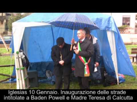 Iglesias: inaugurazione di via Baden Powell e via ...