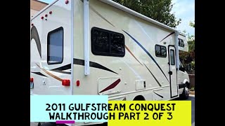 2011 Gulf Stream Conquest | Easy to drive and Affordable | Walkthrough video part 2 of 3 by B&W RV 89 views 2 years ago 16 minutes