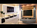 100 Modern Living Room TV Cabinet Design 2023 Wooden TV Unit| Home Interior Wall Decorating Ideas P8