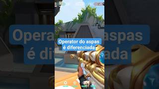 Operator do Aspas é diferenciada... #aspas #aspasvalorant #valorant #clips