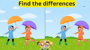 Spot the Differences Challenge - Only the Sharpest Eyes Will Succeed! Star Kids Bus
