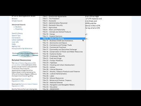 Access the eCFR via GovInfo.gov