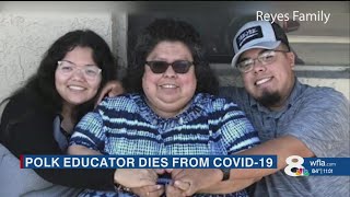 Polk County educator passes away from COVID-19, husband still hospitalized