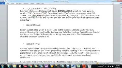 Interview Questions and Answers of SSRS Part 1 || MSBI Interview questions and answers