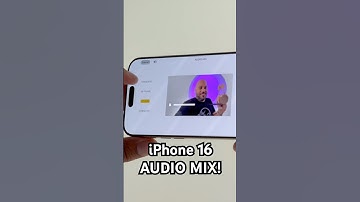 New iPhone 16 Audio Mix Feature is WILD! 🤯