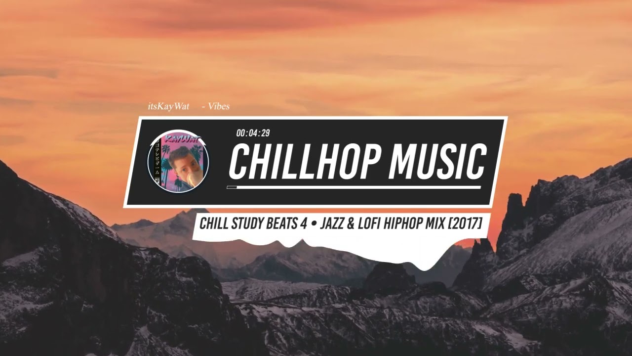 Chill Study Beats 4 • jazz & lofi hiphop Mix [2017]