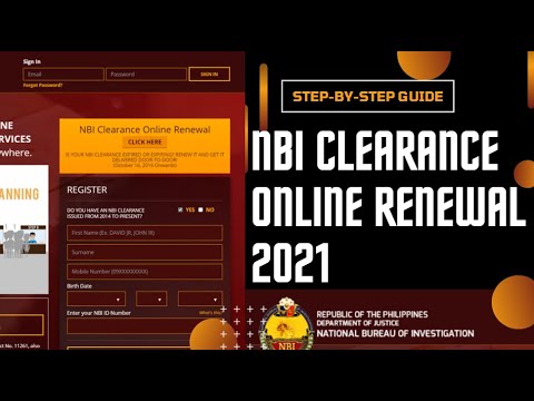 NBI CLEARANCE Online RENEWAL 2021 | Step-by-Step Guide