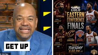 GET UP | James Harden could embarrass Jalen Brunson - Michael Wilbon on ECF finals: Cavs vs Knicks