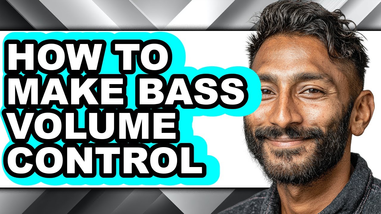 How to Make Bass Volume Control - Full Guide
