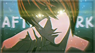 Light Yagami Death Note [Edit/AMV] // After Dark Resimi