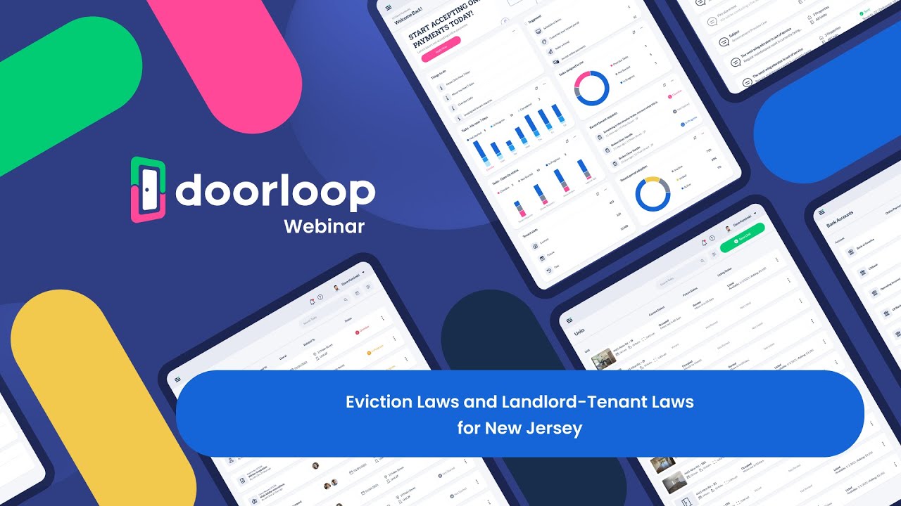 Eviction Laws and Landlord-Tenant Laws for New Jersey with Attorney ...