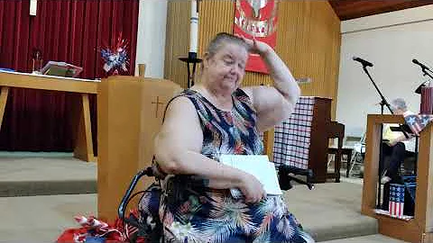 Linda Heath preaches at New Home Lutheran 7/5/2021