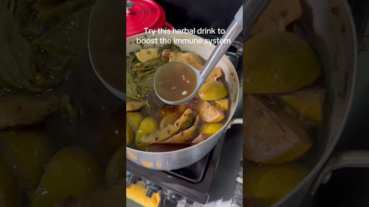 Herbal drink for immune support