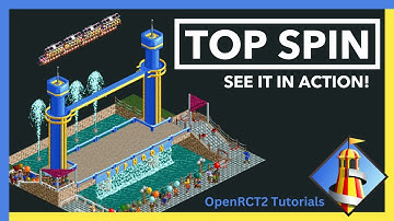 Top Spin - watch it go! - Ride Feature