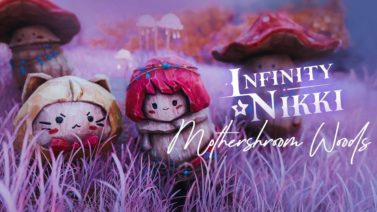 Infinity Nikki / Mothershroom Woods with looping in-game ambience / gentle music 🍄🧚✨🎶