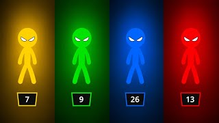 スティックマン最強ミニゲームトーナメント | Stickman Party 1-4人プレイ 2026 プロ screenshot 3