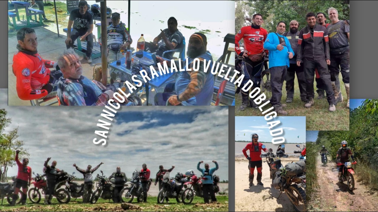 MOTOCICLISMO RURAL DIA 2 SAN NICOLAS RAMALLO Y VUELTA DE OBLIGADO