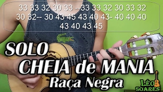 Vídeo Aula Solo da Música "Cheia de Manias" no Cavaco - Raça Negra - Léo do Cavaco