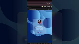 Glassmorphic Profile Card with React & CSS#htmlcode #design #motivation #shortsvideo #DeveloperXon