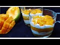 Easy 2 ingredients mango mousse recipe shorts  kattan coffee