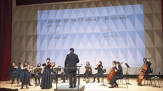 Bach, Concerto for 2 Violins 1st/ 운서초등학교 4학년