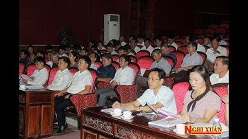 Huyện ủy Nghi Xuân tổng kết công tác xây dựng Đảng và thi hành điều lệ Đảng nhiệm kỳ Đại hội XII