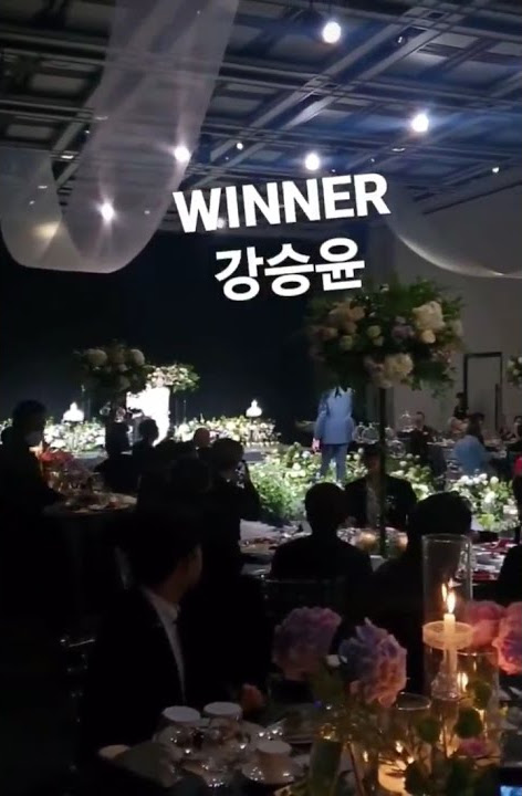 iKON x WINNER Singing at YG Producer Wedding