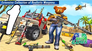 Teddy Bear Gun Strike Game: Counter Shooting Games Gameplay Walkthrough #1 (Android, IOS) screenshot 5