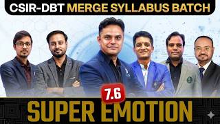 Launch Of Super Emotion Batch 7.6 CSIR- DBT Merge Syllabus Batch | IFAS