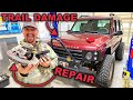 Land Rover TRAIL DAMAGE REPAIR!