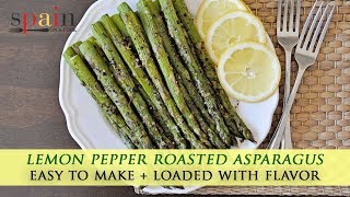 Easy Lemon Pepper Roasted Asparagus Recipe