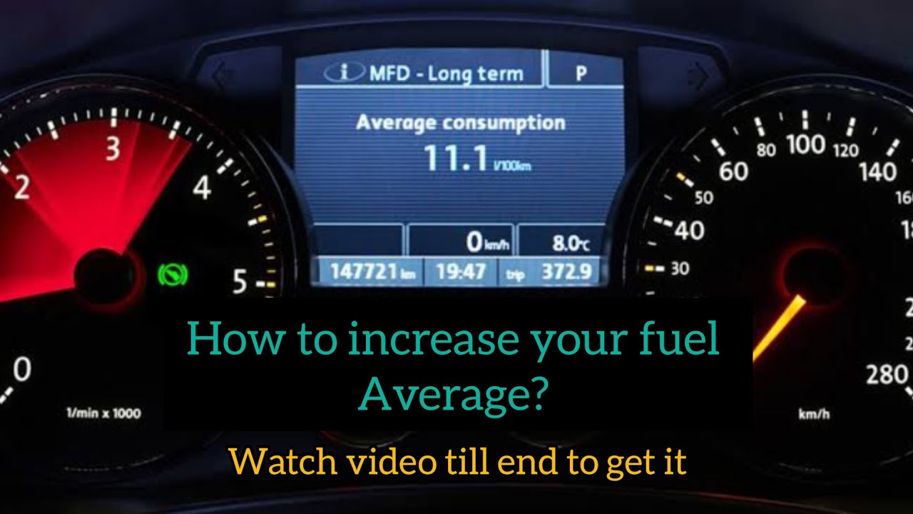 How to increase car fuel average Simple way to increase your car fuel