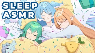 【SLEEP ASMR】 Take a relaxing nap with me! (Rain sounds, no-talking) 【NIJISANJI EN | Finana Ryugu】