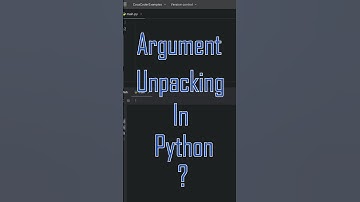 Argument Unpacking in Python! #programming #coding #python #howto #code #tricks #foryou