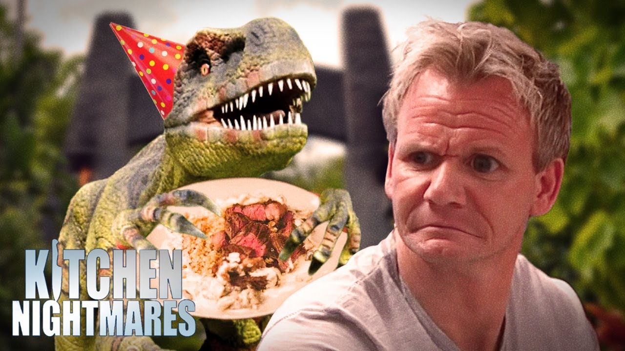 gordon’s been waiting 65 million years for his food 🦖 | Kitchen Nightmares | Gordon Ramsay