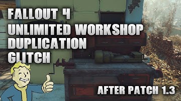Fallout 4-Unlimited Resource Workshop Duplication Glitch (AFTER PATCH 1.3) PS4/XBOX/PC