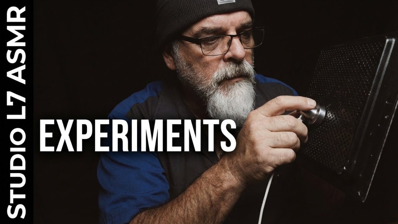 Contact Mic Experiments & Classic ASMR Triggers 🎙️ | Behind the Sound Wednesday at Studio L7