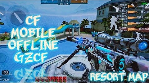 Crossfire Offline Android GZCF v2.42 | HMX | CF Resort Map | Offline FPS Android Gameplay