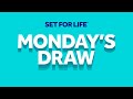 The national lottery set for life draw results from monday 29 april 2024
