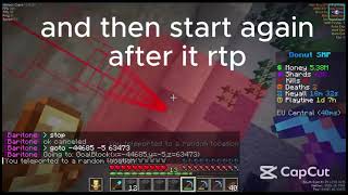 UPDATED How to Base Hunt on DonutSMP for FREE Meteor Client x IWWI