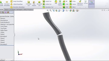 SolidWorks Tutorial: Connecting Two Disjointed Bodies
