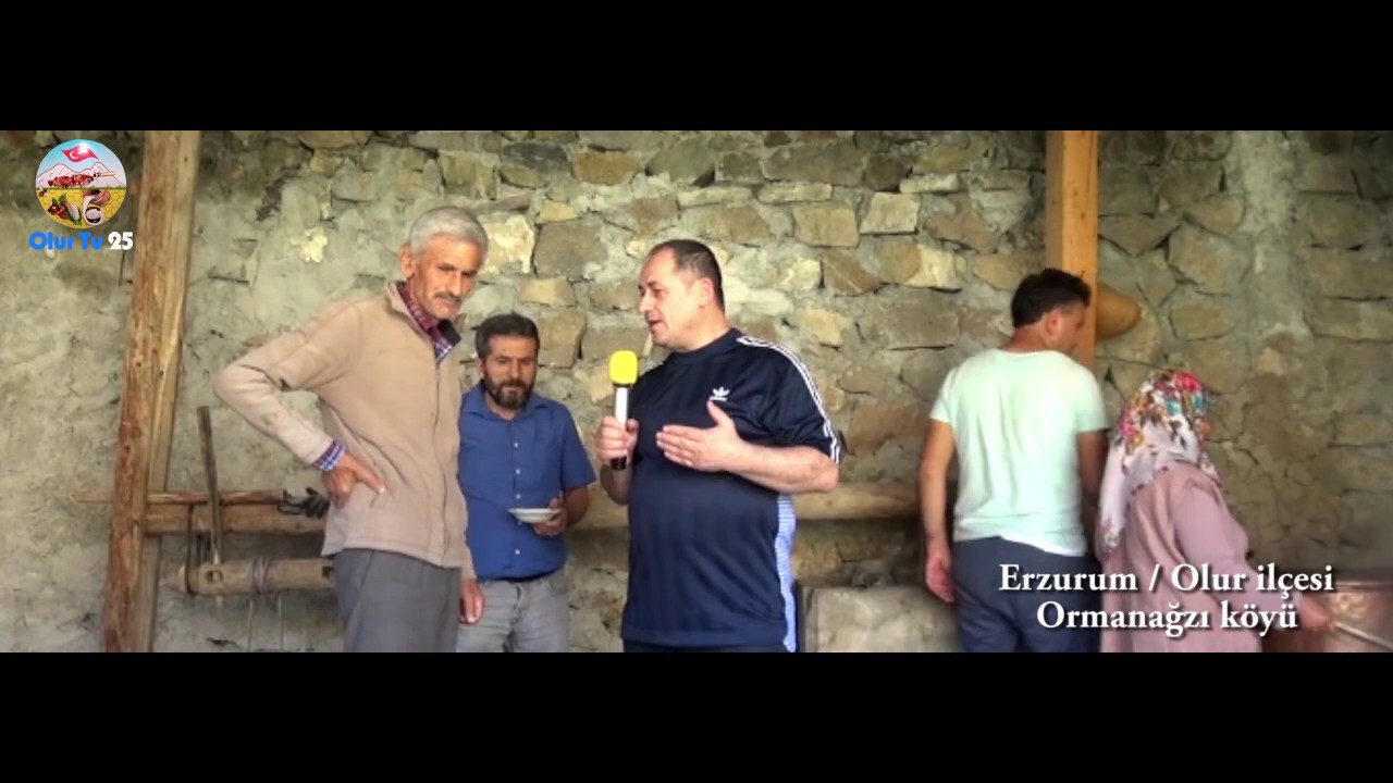 Mavi beyaz Yolculuk Erzurum / OLUR ilçesinde