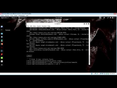 LAB 11 Using the Open-source Reconnaissance Tool Recon-ng to Gather Personnel Information CEH V9