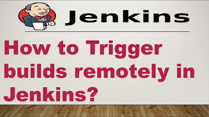 How to Trigger builds remotely in Jenkins? ||  Trigger a remote build || Devops